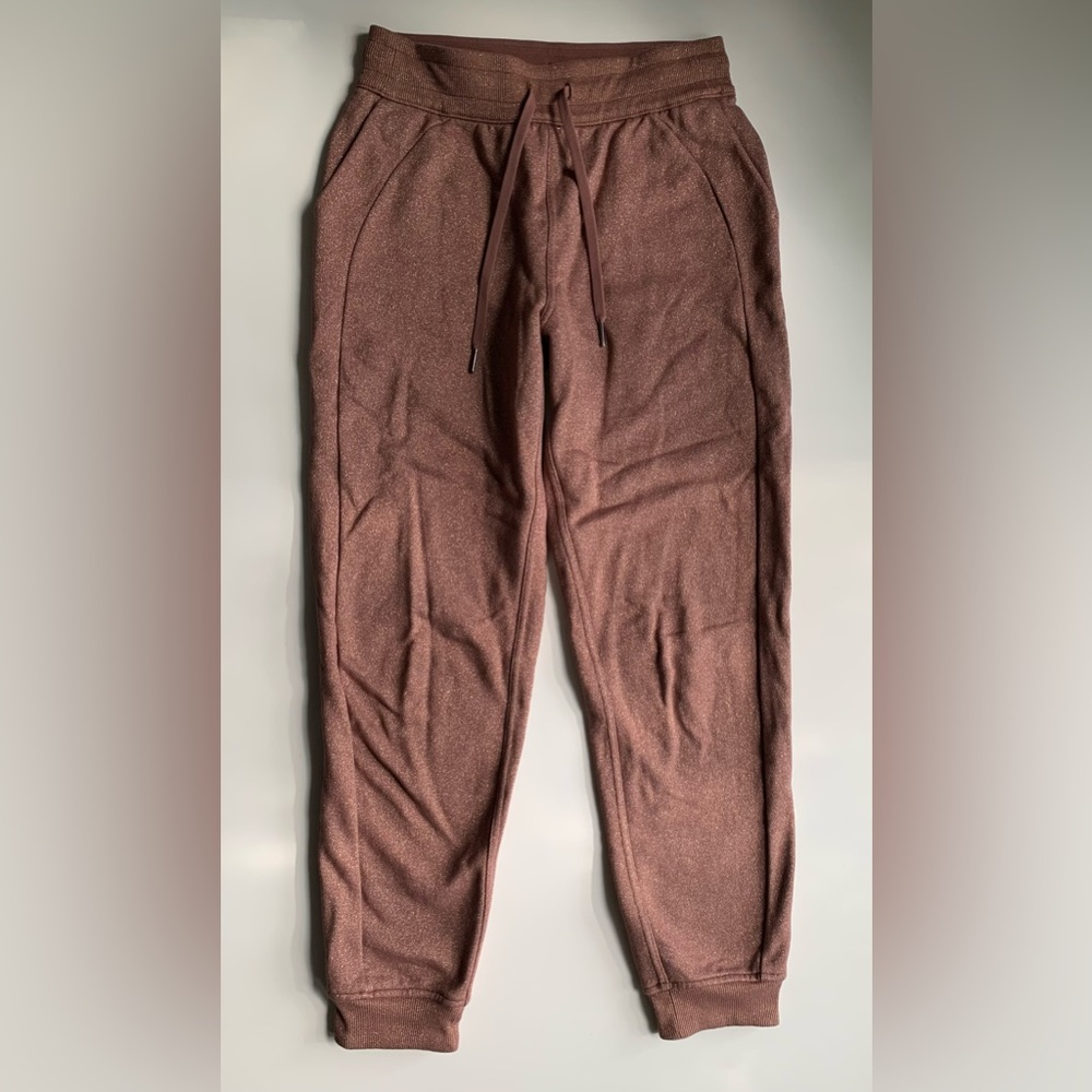 BNWOT Lululemon Scuba HR Jogger 7/8 Length Smoky Topaz Sparkle - Picture 2 of 8